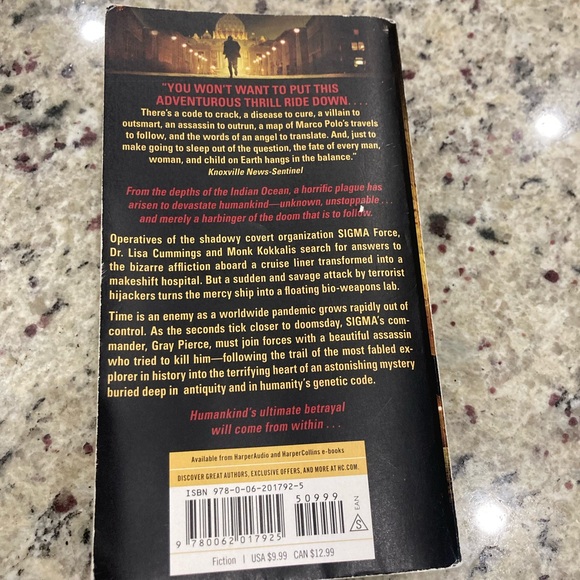 The Judas Strain by James Rollins in paperback GUC A Sigma Force Novel - Picture 4 of 7